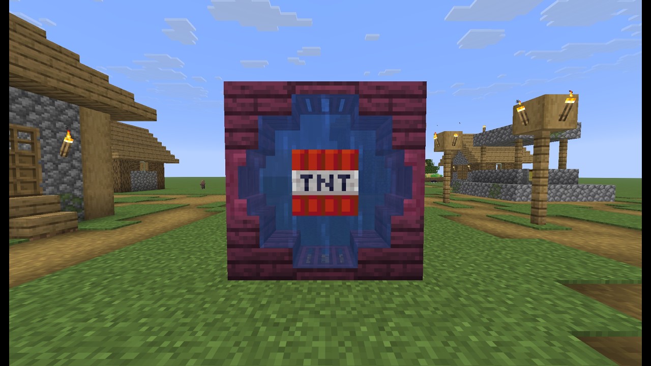 🔴Minecraft - TNT village live  #minecraft #shorts