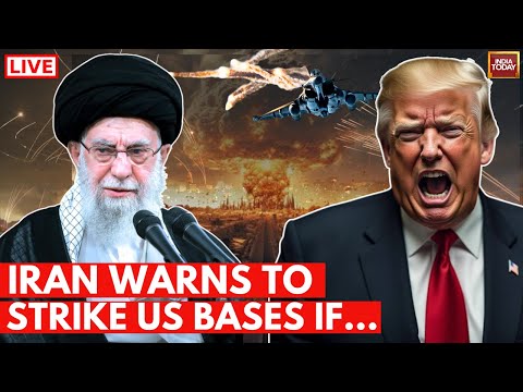 Iran Vs US  News LIVE | Iran To Gulf: US Bases Will Face Attack If War Starts | Trump News |US News