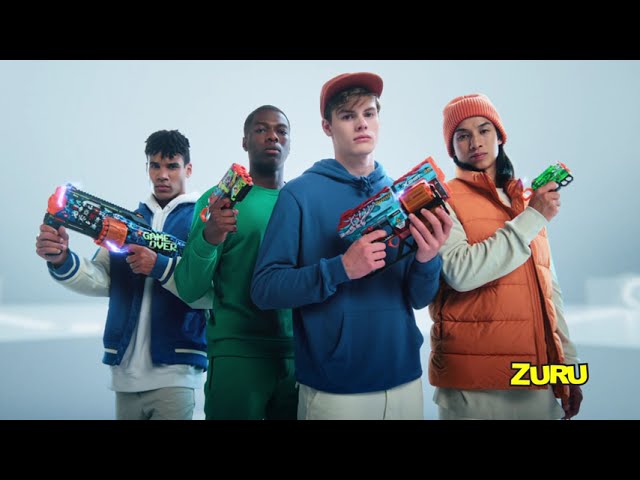 Vídeo relacionado con XSHOT Skins Jurassic World, Flux Jurassic (paquete de 2) 16 dardos incluidos, tecnología Air Pocket Dart, lanzador de espuma de juguete para niños, adolescentes y adultos, caja marrón, (Flux Jurassic)