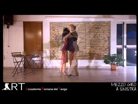 L'Accademia di TANGO ON-LINE - mezzo giro a sinistra