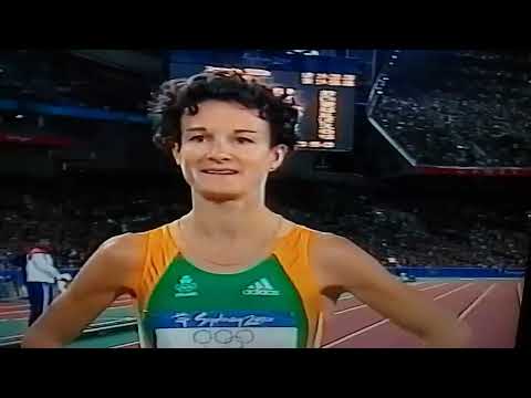 Sonia O Sullivan Winning Silver. At The Sydney Olympics 2000 5000m with Irish Commentary & Ceremony