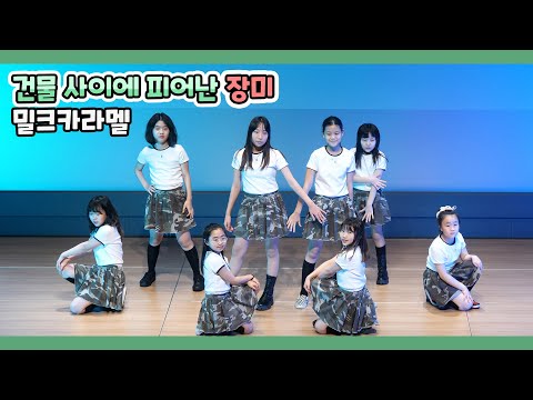 230422 클레버 tv 밀크카라멜팀 - 건물 사이에 피어난 장미 (하이키) 직캠 cover dance