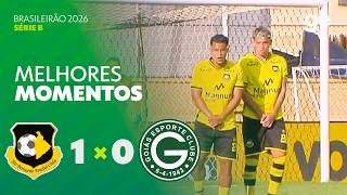 SÃO BERNARDO 1 X 0 GOIÁS | MELHORES MOMENTOS | 6ª RODADA | BRASILEIRÃO SÉRIE B 2026 | ge.globo