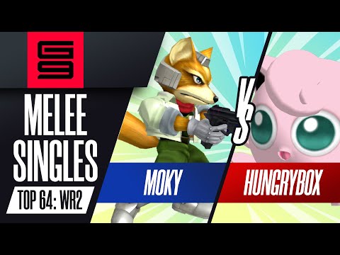 moky (Fox) vs Hungrybox (Jigglypuff) - Melee Singles Top 64: Winners Round 2 - Genesis 9