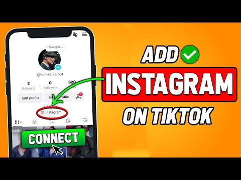 How To Add Instagram On Tiktok (2025 Updated Way)