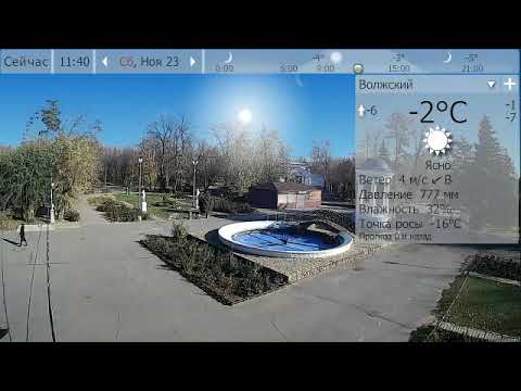 Погода. Волжский. 22 - 24 ноября 19 г.