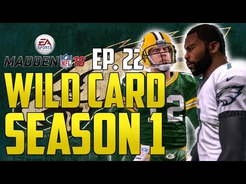 Madden 16 Eagles Connected Franchise: Wild Card vs. Packers [Ep.22] (Season 1)