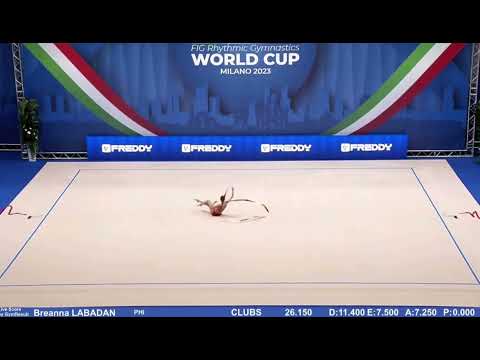 Maëlle Millet FRA Ribbon AA WC MILANO 2023