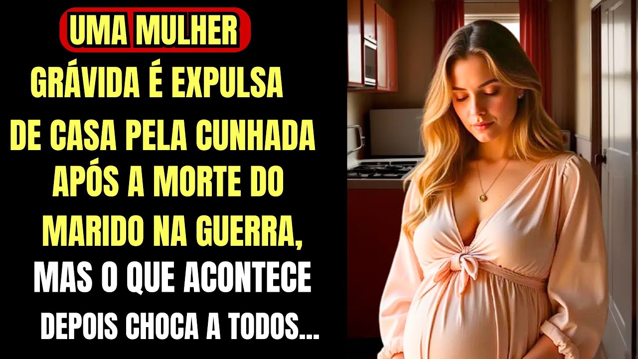 UMA MULHER GRÁVIDA É EXPULSA DE CASA PELA CUNHADA APÓS A MORTE DO MARIDO NA GUERRA, MAS O QUE...