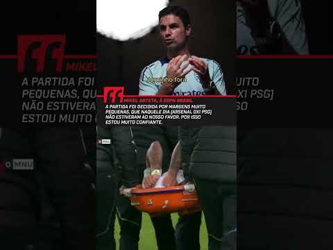 Arsenal na final da Champions? Arteta diz que está confiante! #shorts