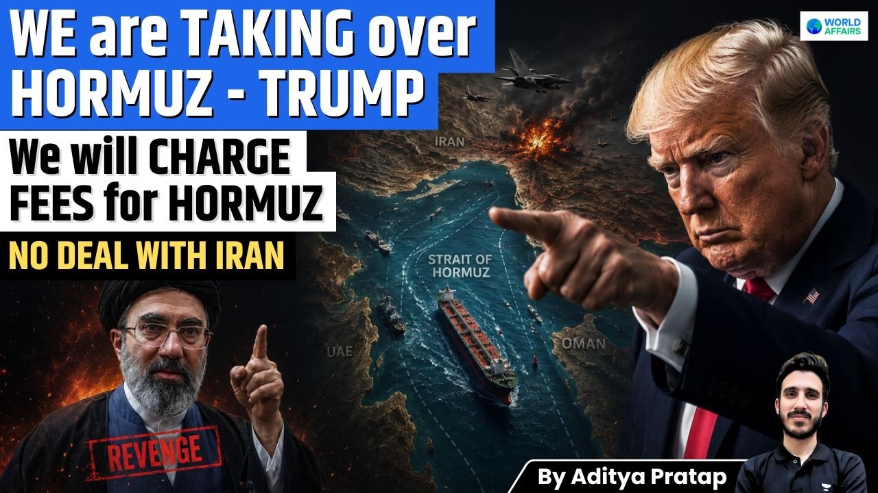 Trump Takes Over Strait of Hormuz? World's Biggest Oil Route Under US Control!