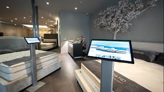 Saatva merges design and technology in retail viewing room