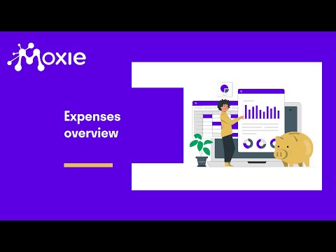 Tracking expenses with Moxie