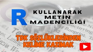 3 Adımda R: PDF'ten Veri Kazımak