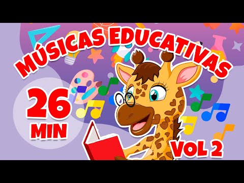 Músicas Educativas vol 2 - Giramille 26 min | Desenho Animado Musical