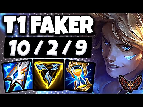 T1 Faker Ezreal vs Syndra [ MID ] Korea Grandmaster Patch 13.11 ✅