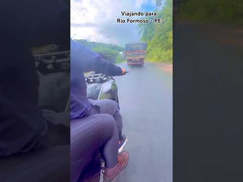 Viagem de moto para Rio Formoso-PE