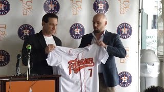 preview picture of video 'Fresno Grizzlies introduce New Manager Tony DeFrancesco'