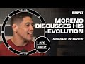 Brandon Moreno describes how he’s evolved since last fighting Alexandre Pantoja | ESPN MMA