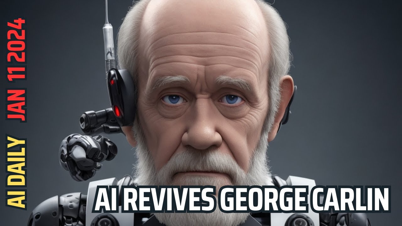 AI REVIVES GEORGE CARLIN