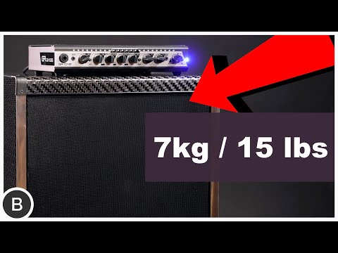 GR Bass AT 410+ Carbon Fiber 4x10" 1200 Watt 4 Ohm Bass Cabinet image 11