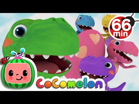 Five Little Dinosaurs + More Nursery Rhymes & Kids Songs - CoComelon