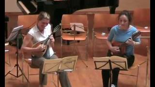 A Mandolin Duet with Alison Stephens - (Jean Marie LeClair violin sonata).