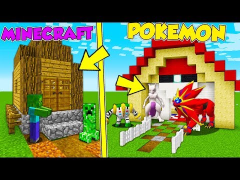 CASA DI POKEMON vs CASA DI MINECRAFT! - Minecraft ITA