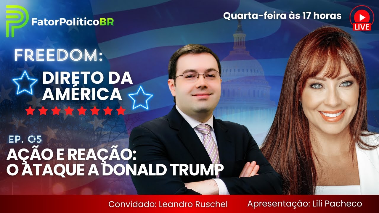 Freedom: Direto da América - Ep. 5 - Ação e reação: O ataque a Donald Trump - 17/07