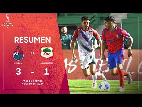 Municipal vs Guanacasteca | Copa Centroamericana 2024 | Fase de Grupos