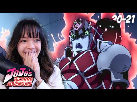 FIRST TIME meeting KING CRIMSON! | JJBA Golden Wind Ep 20 & 21 REACTION