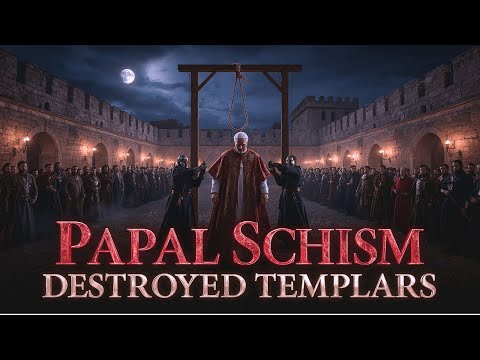 The Papal Schism That DESTROYED the Templars | History for Sleep