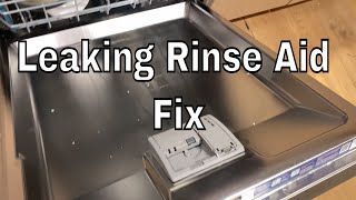 Bosch Dishwasher Rinse Aid Dispenser Leaking - How to Fix