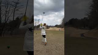 ゴルフだいすき！#ももちゃんねる #たつももチャンネル #shorts #ゴルフ #golf