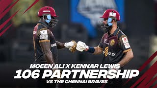 Moeen Ali X Kennar Lewis 106 run partnership | Day 6 | Player Highlights