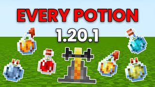 Every Potion in Minecraft and how to make them (1.20.1)