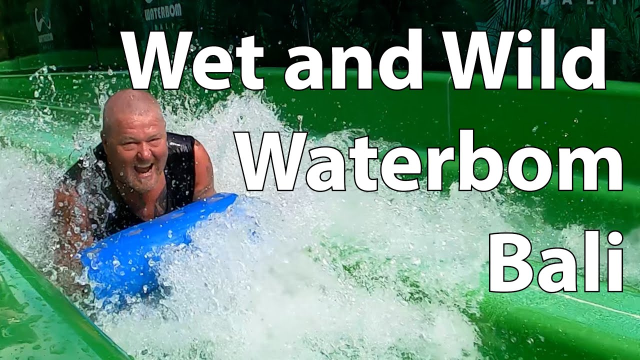 A family relishes an exhilarating day at Waterbom Bali.