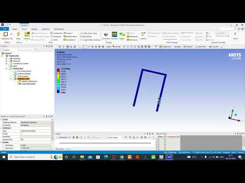 Modal Analysis in Ansys Workbench | Basic Ansys Tutorial | Simulation