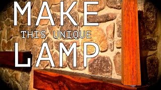 Make A Lamp That Looks Like A Solid Block Of Wood (Night Light)