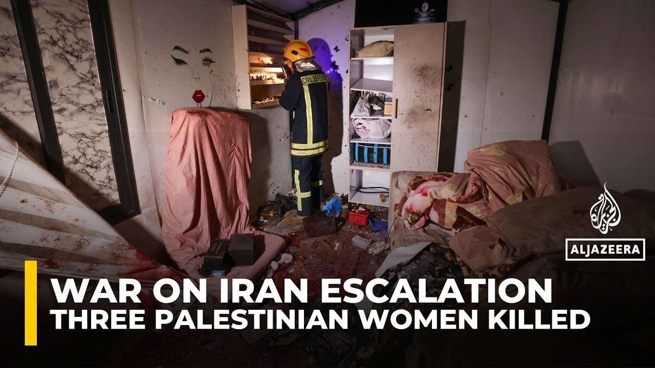 Three Palestinian women killed as Iranian missile fragments hit hair salon in West Bank