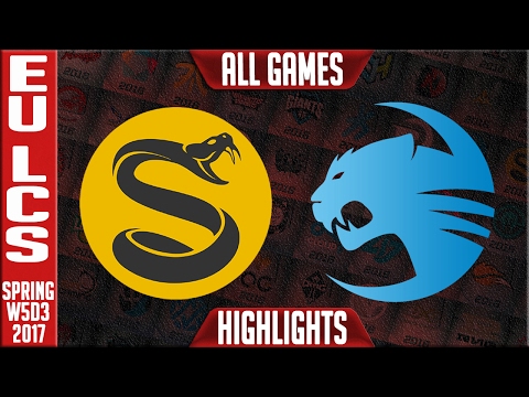 Splyce vs ROCCAT All Games Highlights - EU LCS W5D3 Spring 2017 - SPY vs ROC All Games
