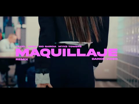 Myke Towers, Renn, Nio García, Yexel - MAQUILLAJE Remix (Valeria Sandoval Dance Video)