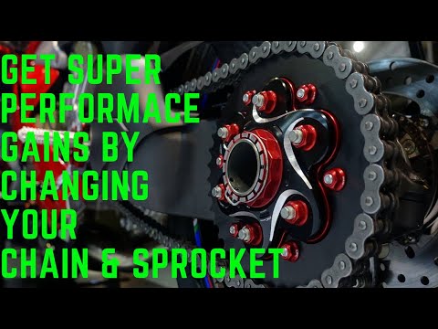 520 sprocket & chain kit | Your bike's Instant performance gain | It's a No Brainer, cheap upgrade