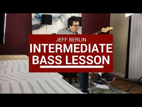 Jeff Berlin Bass Education: Sample Intermediate Lesson: Chord Tones