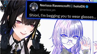 Nerissa loves people with Glasses