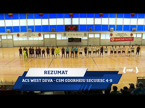 Liga 1 Futsal Casa Pariurilor, Etapa 6: ACS West Deva - CSM Odorheiu Secuiesc 4-9, 26.10.25