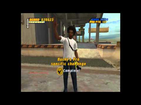 Tony Hawk's Pro Skater 4: Pro Challenges Part 2/3 (Eric, Bucky, Bam, Rodney, Chad) [HD]