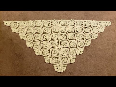 Part 1 - The Pineapple Shawl - Crochet Tutorial!