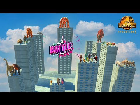 All Units Battle Royale Sky Arena Championship - Animal Revolt Battle Simulator