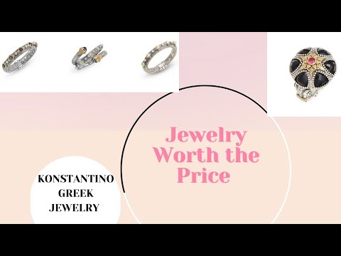 Konstantino Greek Jewelry | Not Cartier, Van Cleef, Tiffany and Co| You Never Heard Of